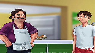 SummertimeSaga - Kiss at Workplace E4 #5