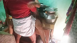 Indian Desi Wife When Cooking Have a Sex Hasband