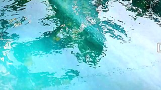 Big tits petite black MILF strip outdoor