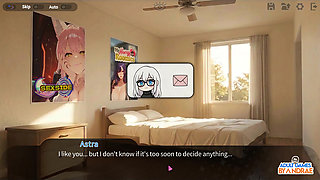 Secret Sexy Streamer Gameplay Part 2 - Astra's Secret Cosplay Revealed