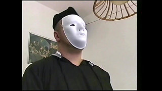 Sexy Brunette Hardly Fucked by a Masked Guy