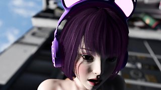Catgirl Io Gets Her Tight Ass Fucked Hard on Nexus 3