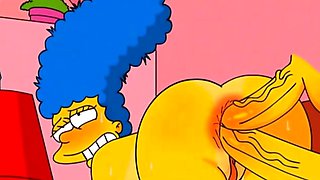 Marge Simpson anal sexwife