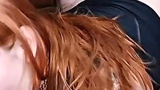 Hottie Doing the Best Blowjob and Swallows All Milk at the End