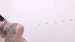 Spies on a Horny Teen Taking a Bath