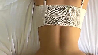 He Saw Her Jerking off. He Cum Twice on a Big Ass and in a Pussy