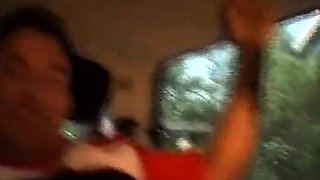 Mature Brunette Swinger Gerda in Hardcore Amateur Group Sex