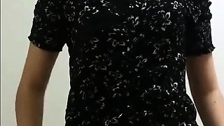 Korean College Girl's Solo Fun