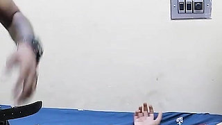 Sexy Couple Fucked in There Room and Their Step Father Come and Join to Fuck Hard