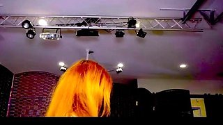 Big boobs webcam babe masturbates and rides her toy