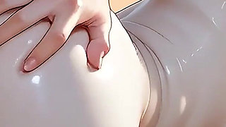 Pale Stepsister Doggystyle and Riding Fuck! Huge Facial Cumshot! Ai Asmr Hentai