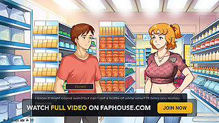 MILF's Plaza Fucking and Creampie for the Housewife in the Kitchen Before Going to Prison - Episode 29