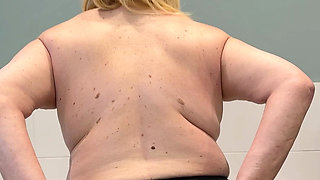 I’ve a Bottle of Oil. Oil up My Tits, Arse and Pussy Mm