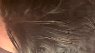 She Loves Sucking on Her Knees Dick Down Her Throat