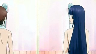 Tall anime volleyball hottie fucks boy hard in dorm sex