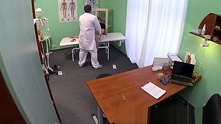FakeHospital Hot 20s gymnast seduced by doctor and given creampie
