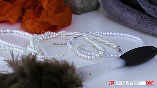 Brenna Sparks' Wild Asian Passion Explodes in Sultry Maid Heat