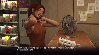 Young and Hot Waitress Dominated and Fucked by an Ugly Old Boss