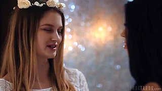 Bunny Colby & Alex Coal Lesbian Taboo - Bride's Secret Desires with Stepsister