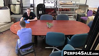 Perps4Sale.com - Jack Hunter strokes his dick while banged by Tyler Castle