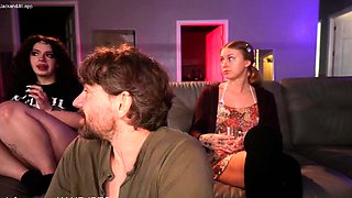 Baphi Babi And Ethereal Claire Live Threesome With JackAndJi