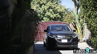 Latina teen asks stepfather to fuck her