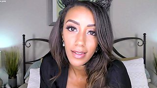 Chubby Brunette Big Boobs Dildo Masturbation
