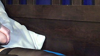 Melina's Stinky Nylon Feet After Work - (dreamgirls in Socks)