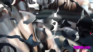 In the Car Playing with My Husband