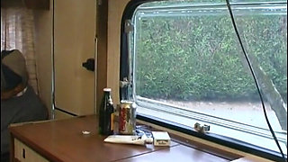 A Perverted Grandpa's Coming to Get His Balls Out of a Whore's Bus.