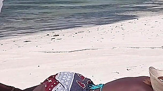 Massage Naked on a Public Beach