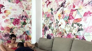 I finally filmed it! What my horny teacher does in the