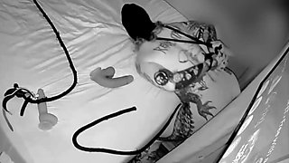 Darla the Dyke Bent Over Blindfolded and Fucked in the Ass Hard and Rough