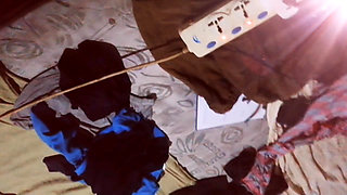 Going Room with a 37 Year Old Next Door Living Aunty Rozi