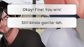 Mansion Days Animated 3D Game #9 - Ginger Gym Girlie Sucks Cock