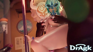 Eula After Dark Party Full Movie - Genshin Impact Hentai 3D Dragk 60 Fps Hilichurl BBC Churled