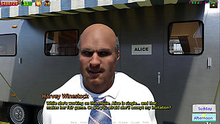 Alice in Wonderland by Slow Games - Training to Play Nude on Cam 5