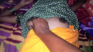 Indian desi hot big boobs housewife fucking with her neighbour young boy