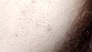 Huge Hairy Pussy and Asshole Closeup