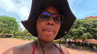 Stepdad I Almost Fell on My Cute Face for That Cock Crowing Golden Shower Exposing My Pierced Black Nipple Boobs - Mastermeat1