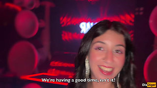 Horny Girl Takes My Hand in a Night Club and Leads Me to Publix Toilet for Anal Sex