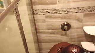 Bones Montana pounds Lyric Sky's big black ass