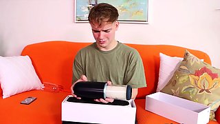 There's no doubt the Chad is super stoked to try out his