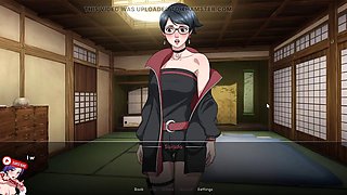 SARADA UCHIHA fucked in public in Konoha. The strongest woman in Naruto
