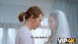Vip4k. guests can't lurk emotions when they see bride hardcore in flick
