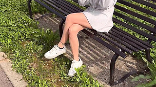 She Accepts a Ride From a Stranger and Ends up Him in the Garage on Top of a Punching Bag