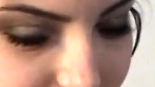 Hottest Teeny Brunette Masturbating Her Hot Wet Hairy Pussy Vol 1