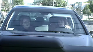 90s Hitchhiker Gets a Huge Facial and a Ride!