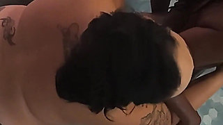 2 Sexy Sluts Eating Pussy in the Shower