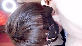 Mayu No64 Penis Blindfold V Sign, Squirting, Convulsions, Big Clitoris, Deep Throat, 2 Hole Sex, Cleaning